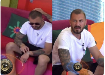 VIDEO/ Ledjona merr vezë, ia plas në kokë Romeos