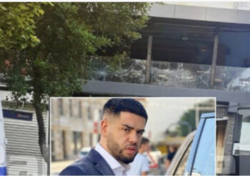 Problem me bizneset, Noizy-t i hedhin lëndë plasëse në tarracën e restorantit