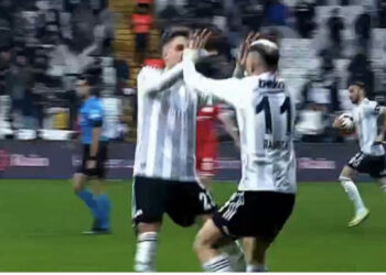 VIDEO/ Gol “shqiptar” nga Besiktas, asiston Rashica dhe Ernest Muçi dërgon topin në rrjetë