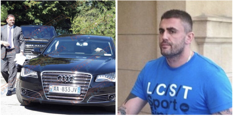 E ndaloi policia/ Leonard Gjeka nipi i Tom Doshit dhe audi i përket kreut të PSD. Lufta Rama-Doshi sapo ka nisur