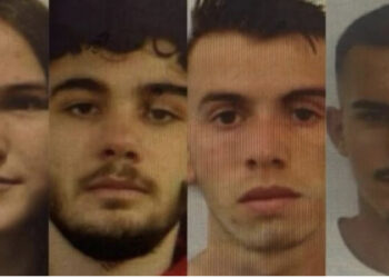 FOTO/ Kush janë 5 të rinjtë që po trafikonin armë, mes tyre edhe ish-policja e Burgjeve 