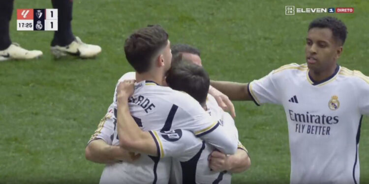 VIDEO/ Përsëri në avantazh, Real Madrid ndëshkon Osasuna