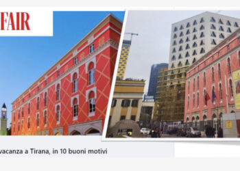 Foto-Lajm/ Kullat e Tiranës, si po fshihen edhe në mediat e huaja