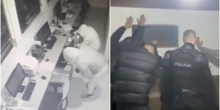 Tiranë/ Hajdutët i vjedhin kasafortën biznesit, mbasi mbarojnë punë e hedhin në lum