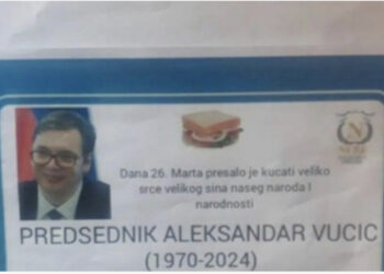 “Ndërron jetë Vuçiç!”/ Njoftimi i vdekjes me foton e presidentit shokon serbët