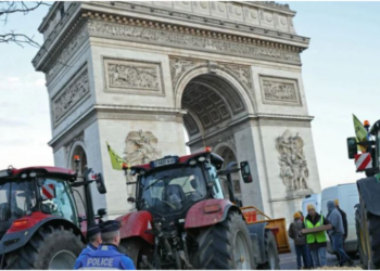 Trazira gjatë demonstratës së fermerëve në Francë, 66 të arrestuar