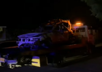 Atentati në Shkodër, makina e djegur e autorëve dërgohet në polici