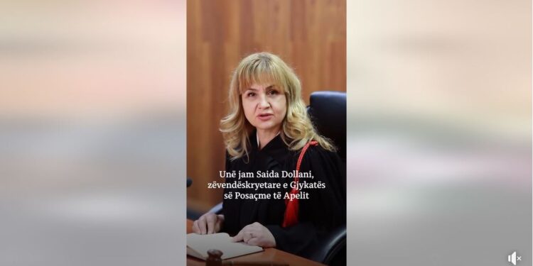 Rrëfimin e gjyqtares së GJKKO, Saida Dollani: Krimi i organizuar më ka kërcënuar familjen!