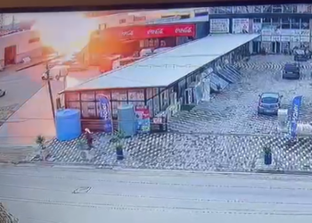 VIDEO/ Shpërthimi i fuqishëm në Lushnje, dalin pamjet nga momenti i ngjarjes