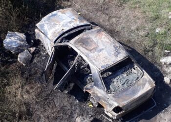 Ekzekutimi i Gentjan Bejtjas, gjendet një makinë e djegur afër vendit të ngjarjes