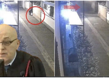 VIDEO/ Momenti kur tritoli hedh në erë derën e gjyqtarit Tonin Sterkaj