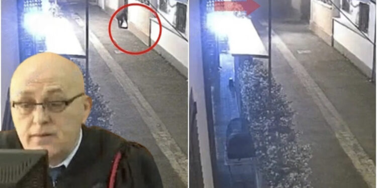 VIDEO/ Momenti kur tritoli hedh në erë derën e gjyqtarit Tonin Sterkaj