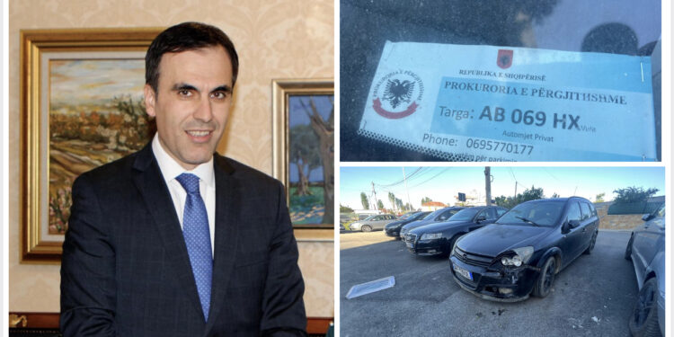 FOTO/ Makinat e Prokurorisë së Përgjithshme bllokojnë rrugët e Tiranës