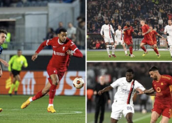 Roma “fluturon” në gjysmëfinalen e Europa League, zhgënjen Milani, Gjimshiti feston ndaj Liverpool