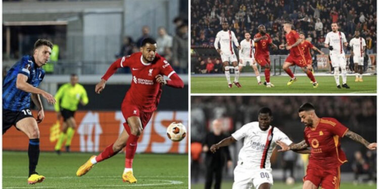 Roma “fluturon” në gjysmëfinalen e Europa League, zhgënjen Milani, Gjimshiti feston ndaj Liverpool