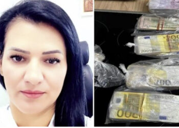 Del nga qelia Alda Klosi, ish-shefja e kabinetit të Arben Ahmetajt