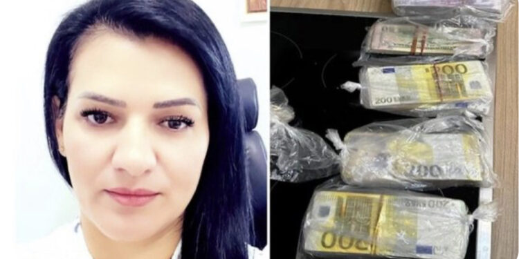 Del nga qelia Alda Klosi, ish-shefja e kabinetit të Arben Ahmetajt