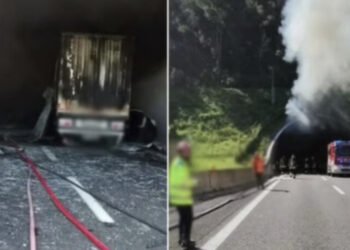 Autobusi nga Maqedonia digjet në Itali, një i vdekur dhe 12 të lënduar