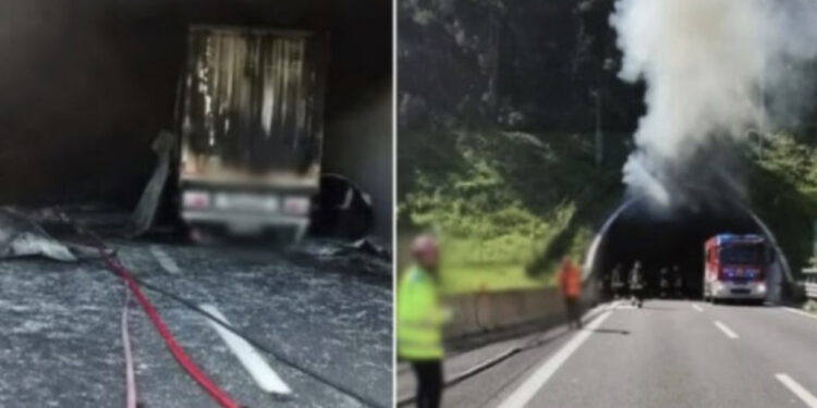 Autobusi nga Maqedonia digjet në Itali, një i vdekur dhe 12 të lënduar