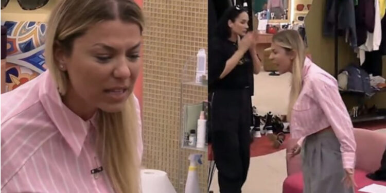 VIDEO / Riken e lënë nervat, përplas shishen mbi tavolinë mes ulërimave