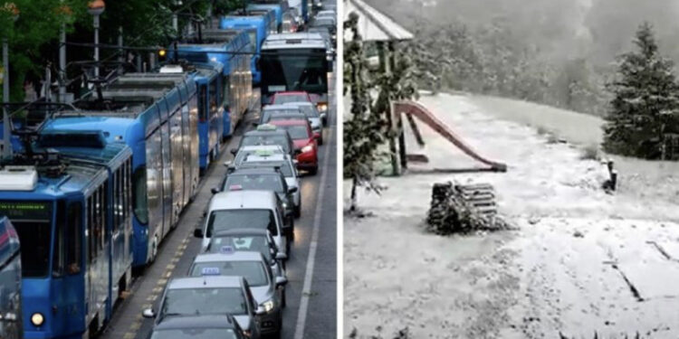 Dje 30 gradë, sot dëborë në Kroaci dhe Slloveni