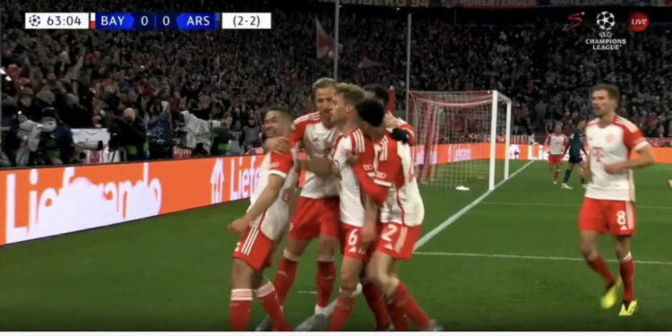 Bayern Munich ia del, bavarezët mposhtin Arsenal dhe shkojnë në gjysmëfinale
