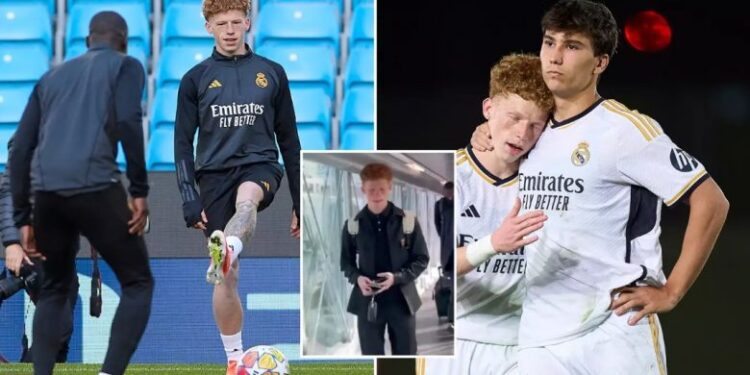 Tifozët e Real Madridit kanë mbetur të habitur me praninë e ‘lojtarit misterioz’ me ekipin në Gjermani