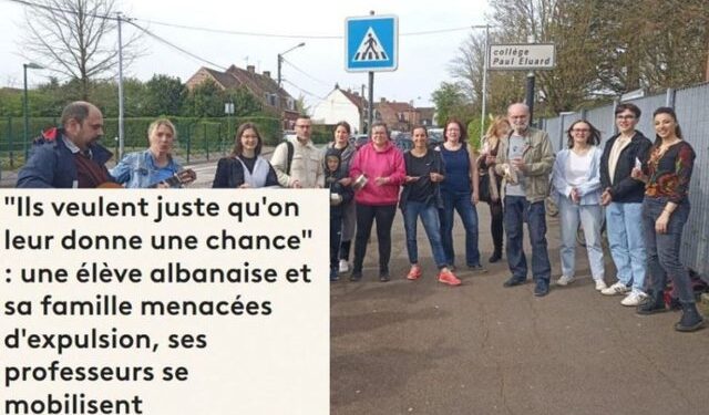 Nxënësja shqiptare dhe familja e saj kërcënohen me dëbim nga vendi, mësuesit francez në protestë: Mos i largoni