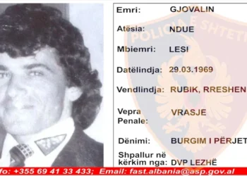 EMRI/ I dënuar me burgim të përjetshëm për vrasje të dyfishtë, arrestohet 55-vjeçari