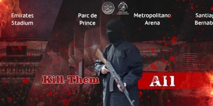 Shteti Islamik kërcënon me sulm terrorist në çdo stadium që luhen çerekfinalet e Ligës së Kampionëve