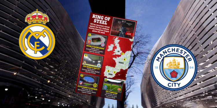 Kërcënimet nga ISIS-i, UEFA nuk heq dorë nga plani: Aktivizohen “sistemet e alarmit” në Spanjë për ndeshjen Real-City