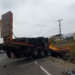 Aksidenti në Rinas/ Rëndohet trafiku, niset drejt Traumës shoferi i trajlerit