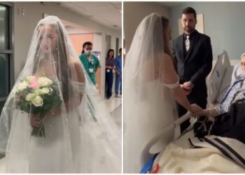 VIDEO/ E reja përlot rrjetin, martohet në spital para babit që ndërroi jetë një ditë më pas