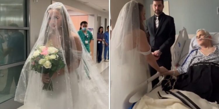 VIDEO/ E reja përlot rrjetin, martohet në spital para babit që ndërroi jetë një ditë më pas