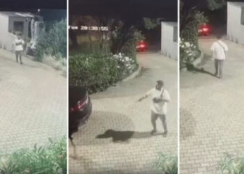 VIDEO/ Dalin pamjet/ Momenti kur 29-vjeçari zbraz armën ndaj kushëririt 