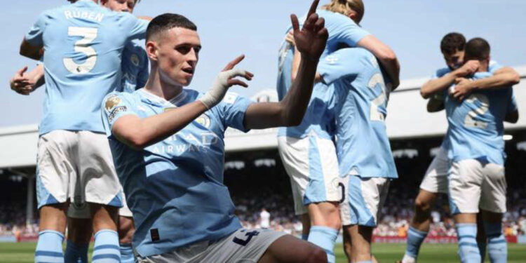 Manchester City ngjitet në krye të Premier League me një ‘poker’ ndaj Fulham-it