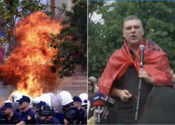 LIVE/ Tym e flakë para Bashkisë, Blushi: Nuk duam kryebashkiak me tanga