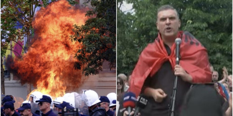 LIVE/ Tym e flakë para Bashkisë, Blushi: Nuk duam kryebashkiak me tanga