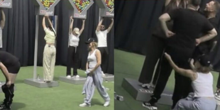 Provokon Egla, përpiqet t’i ulë pantallonat Julit