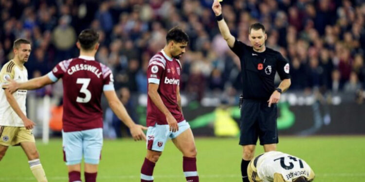 Baste të dyshimta për kartonë të verdhë, Federata Angleze ngre akuzë ndaj yllit të West Ham