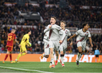 VIDEO/ “Aspirinat” me “një këmbë” në finalen e madhe, Leverkusen fiton pastër në “ferrin” e “Olimpico”