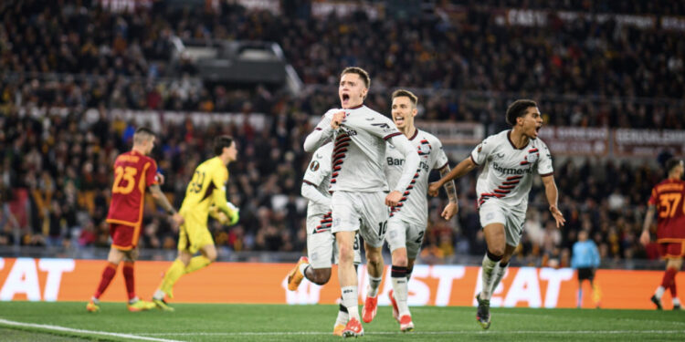 VIDEO/ “Aspirinat” me “një këmbë” në finalen e madhe, Leverkusen fiton pastër në “ferrin” e “Olimpico”