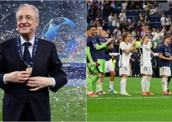 Titulli i fituar i La Ligës shënon një rekord historik për presidentin Florentino Perez