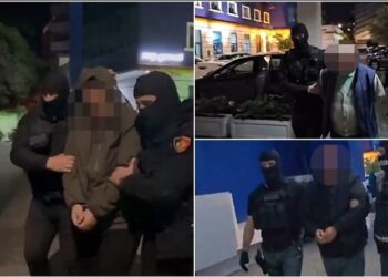 VIDEO/ Urdhër arreste për Avdylajt, dalin pamjet nga aksioni i policisë në Shijak