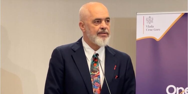 “Jam i zhgënjyer që Mali i Zi nuk na priti me diell”, Rama batuta para nisjes së Samitit në Kotor