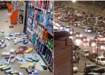 VIDEO/ Frikë dhe panik në Itali, mbi 100 tërmete në pak orë, banorët e kaluan natën në rrugë