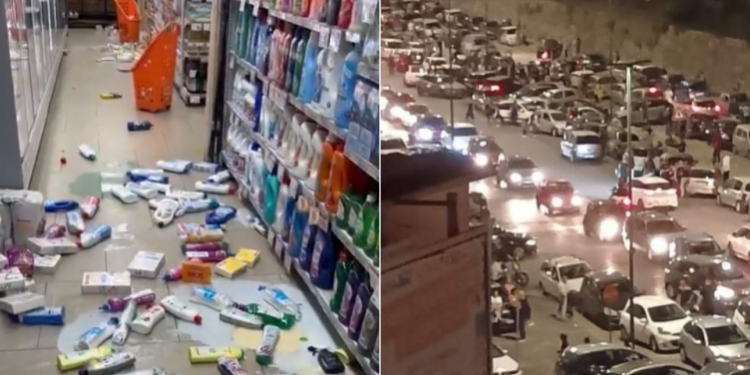 VIDEO/ Frikë dhe panik në Itali, mbi 100 tërmete në pak orë, banorët e kaluan natën në rrugë