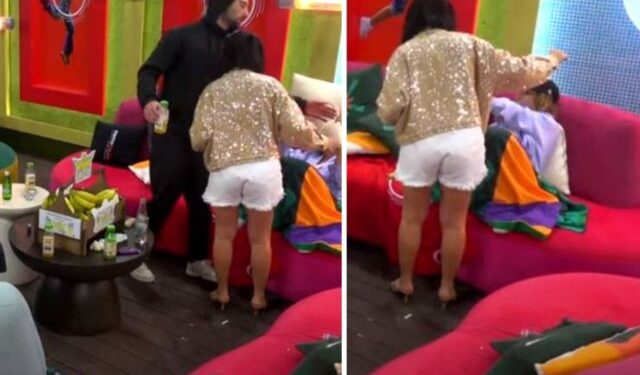 “O grua banale, e pistë!/ Shkon në përplasje fizike debati mes Eglës dhe Rozës! Ndërhyn Graciano: Pse e prek me dorë?