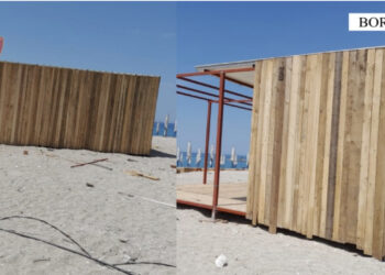 Po ndërtonte një beach bar pa leje në Borsh, nis hetimi për 45-vjeçarin