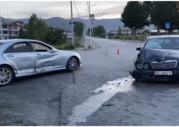 Aksident në aksin ‘Pogradec-Drilon’, raportohet për 4 të plagosur